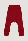 Pantaloni dublați din lână merinos - Wild Pomegranate