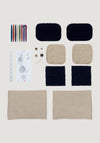 Kit pentru reparații - Foggy Black/Driftwood Taupe