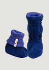 Botoșei înalți din lână merinos - Twilight Blue/Dark Blue