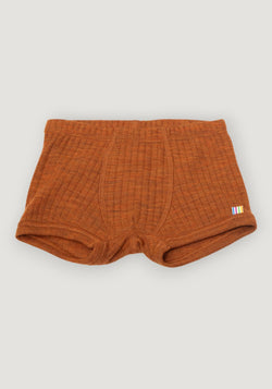 Boxeri băieți din lână merinos - Basic Orange Joha HipHip.ro