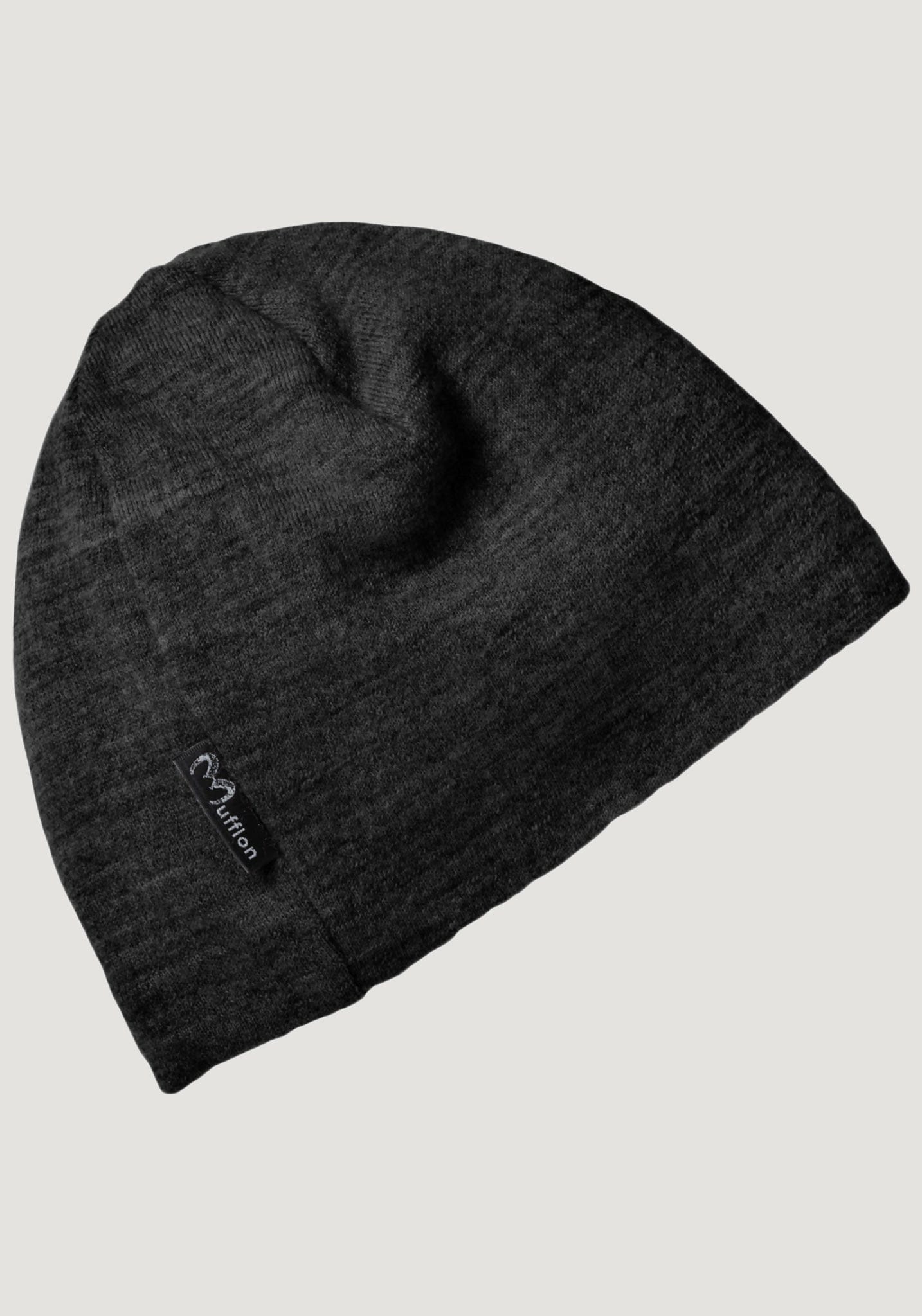 Căciulă adulți W100 din lână fiartă - Wind Black Mufflon HipHip.ro