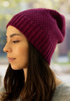 Căciulă femei baby alpaca - Iseult Plum