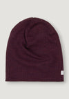Căciulă femei din lână merinos - Basic Plum XS/M