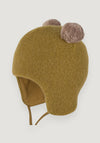 Căciulă fleece din lână merinos - Reed 39 cm