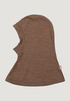 Cagulă lână merinos - Single Wool Melange Warm Brown