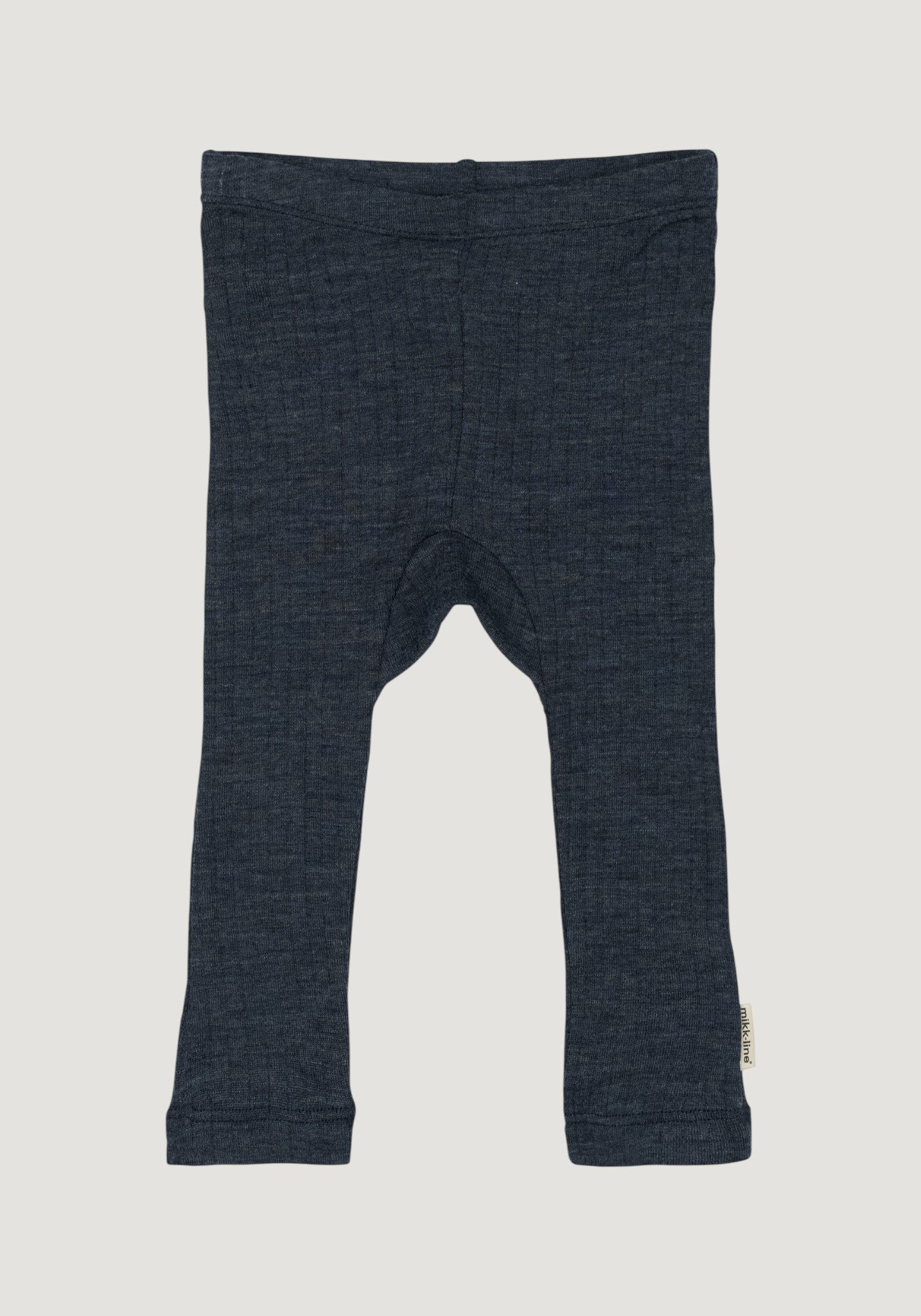 Colanți din lână merinos - Melange Blue Nights