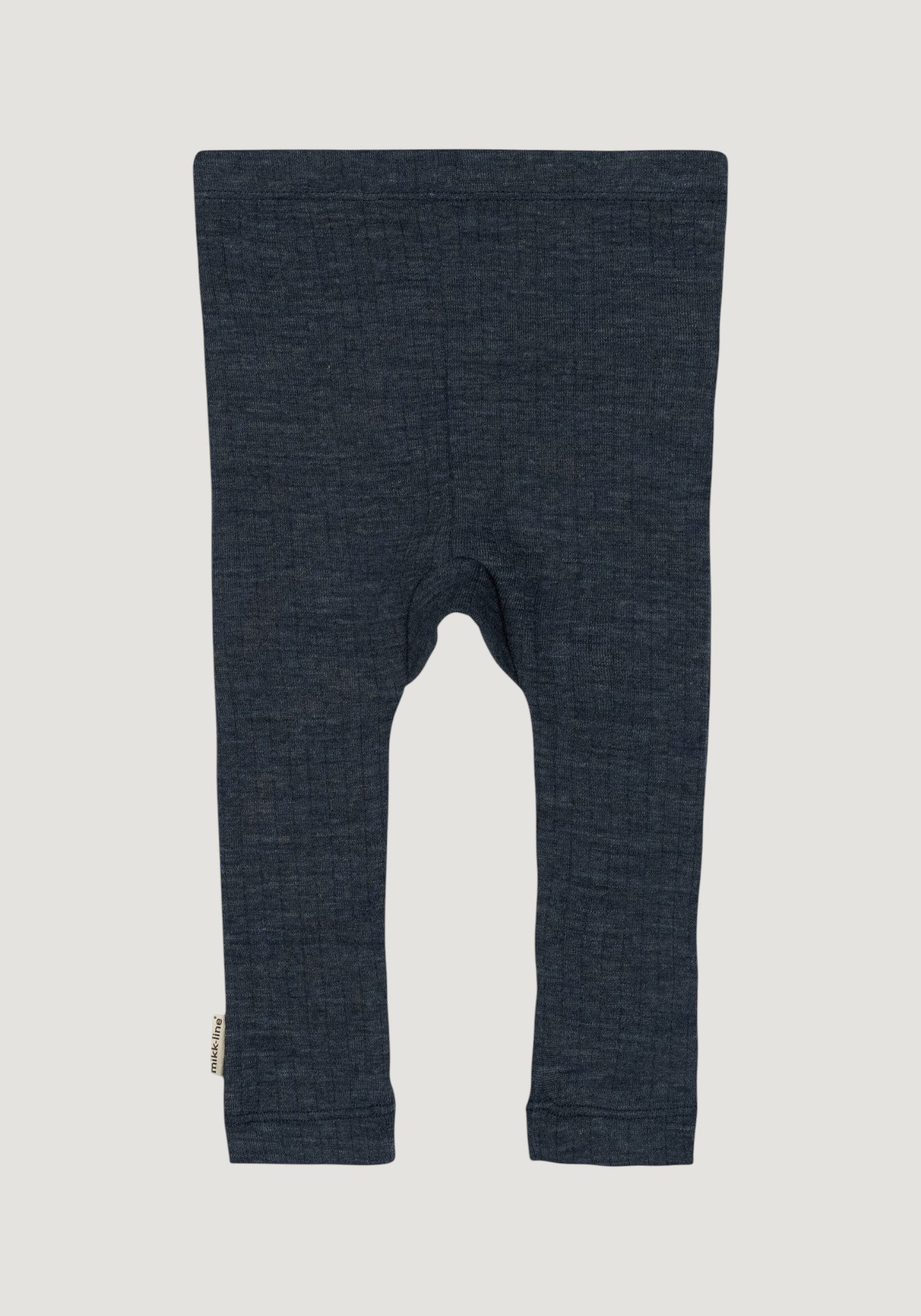 Colanți din lână merinos - Melange Blue Nights