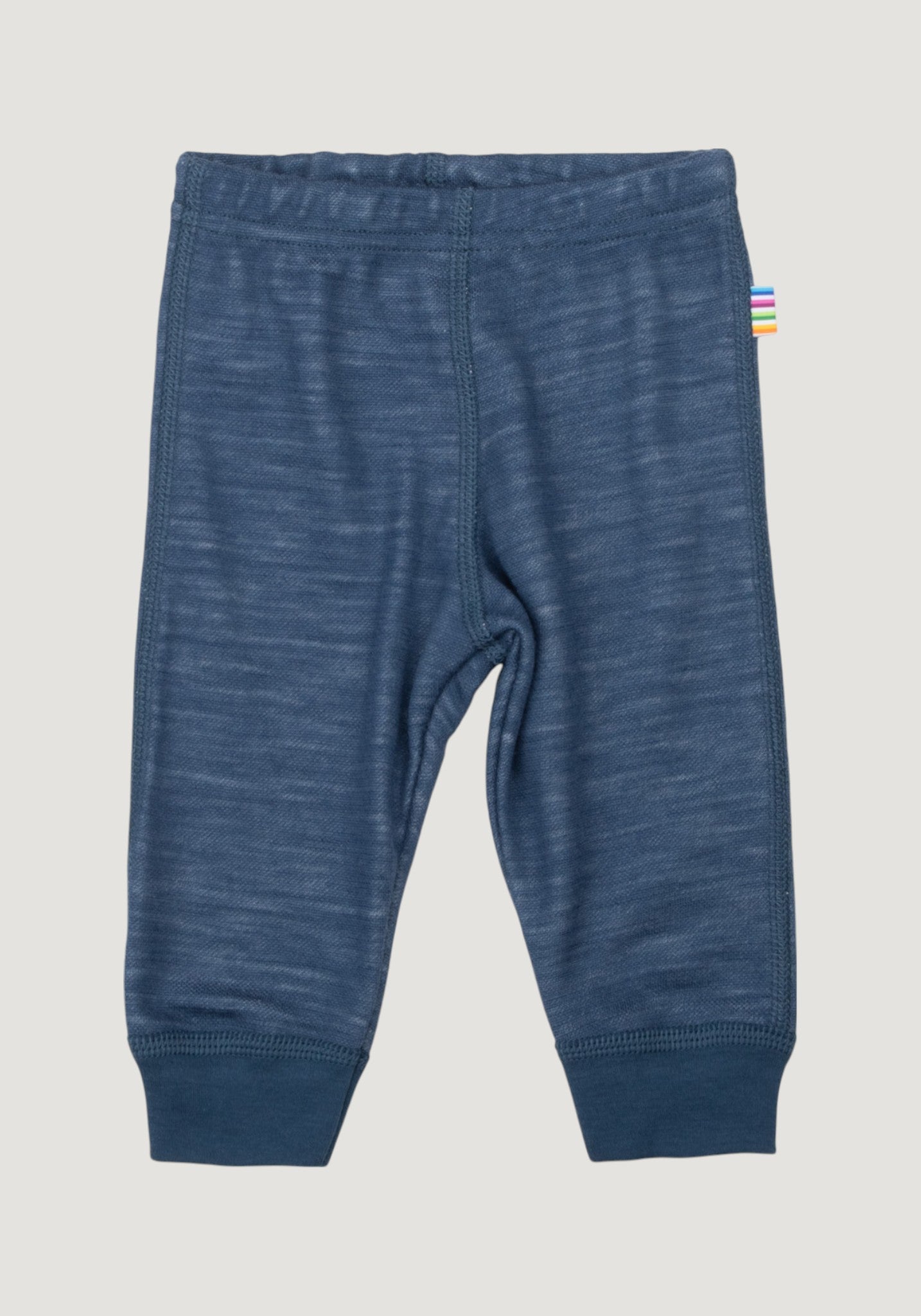 Colanți din lână merinos și bambus - Propeller Dark Denim