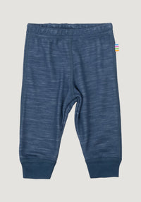 Colanți din lână merinos și bambus - Propeller Dark Denim