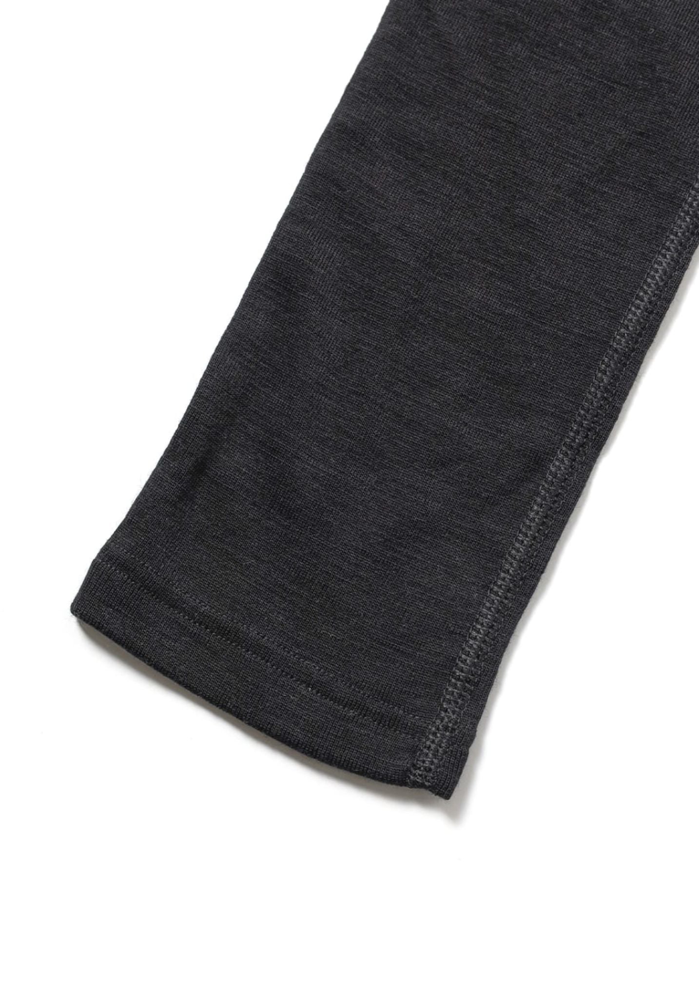 Colanți din lână merinos și mătase - Black