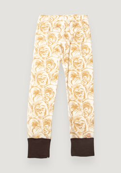 Colanți lână merinos - Chimpanzee Off White 104