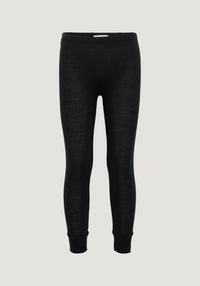 Colanți seamless lână merinos - Active Black