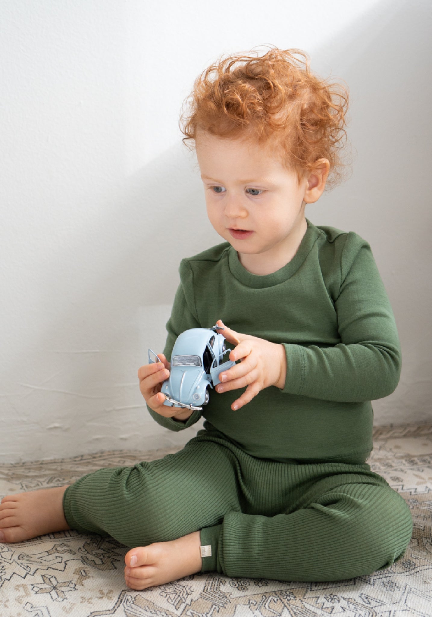 Colanți seamless lână merinos - Active Greenery