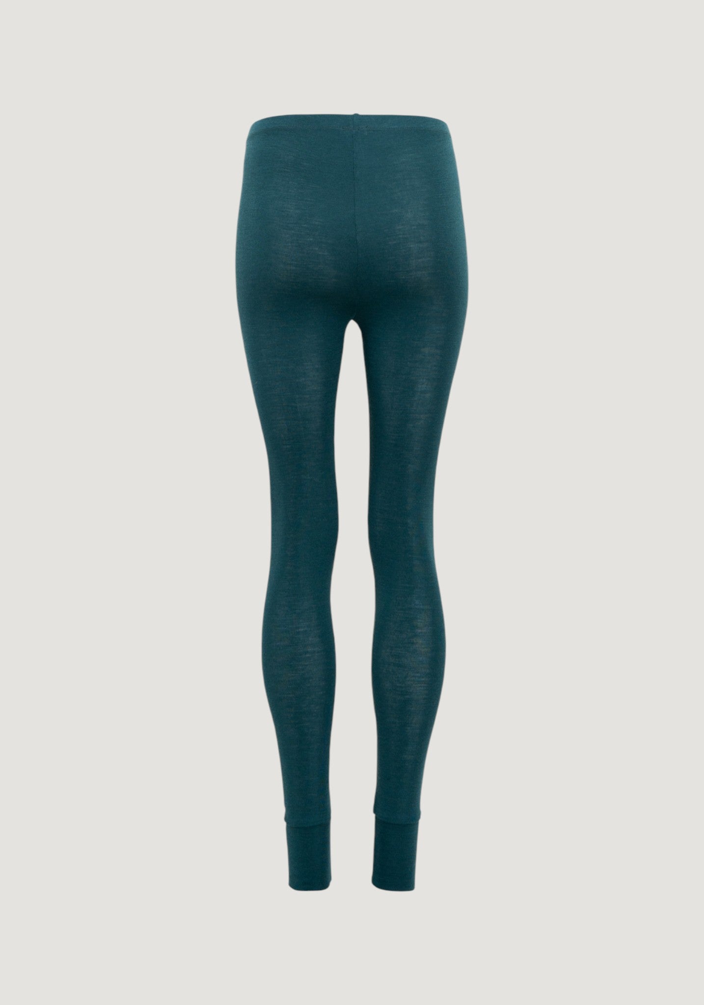 Colanți femei seamless din lână merinos - Vivid Ocean