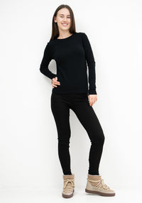 Colanți femei din mătase - Greater Black