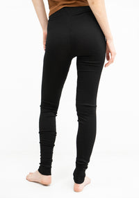 Colanți femei din mătase - Greater Black