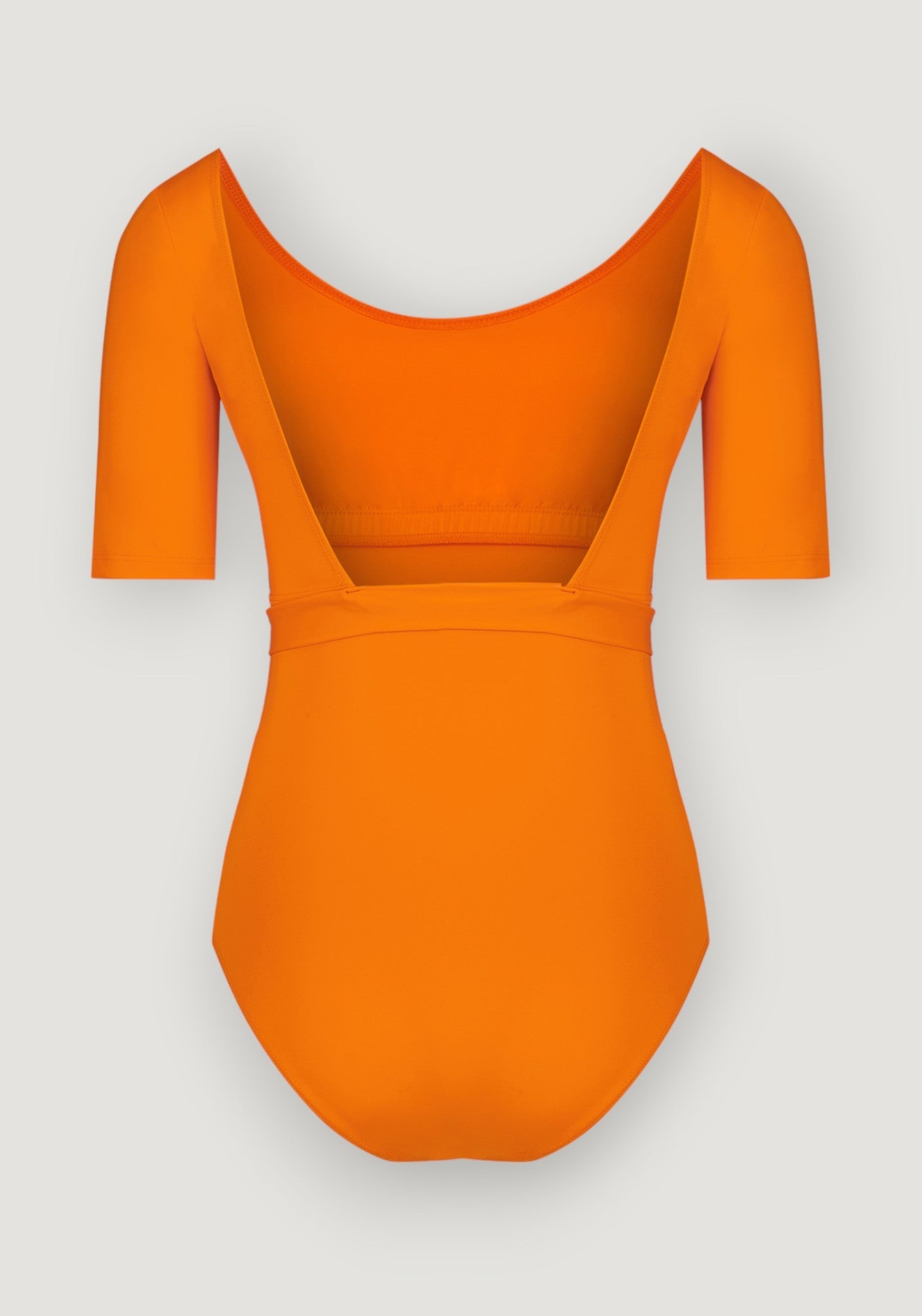 Costum baie femei protecție UV - Jeanne Tangerine Canopea HipHip.ro