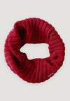 Fular tubular adulți baby alpaca - Cherry Red De Colores HipHip.ro