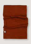 Fular circular femei din lână merinos - Basic Russet onesize adulti