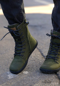 Ghete Barefoot îmblănite adulți - Faro Khaki Koel HipHip.ro