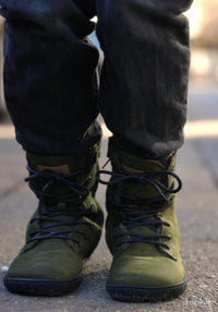 Ghete Barefoot îmblănite adulți - Faro Khaki Koel HipHip.ro