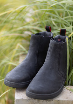 Ghete Barefoot îmblănite femei cu membrană Primaloft - Anthracite