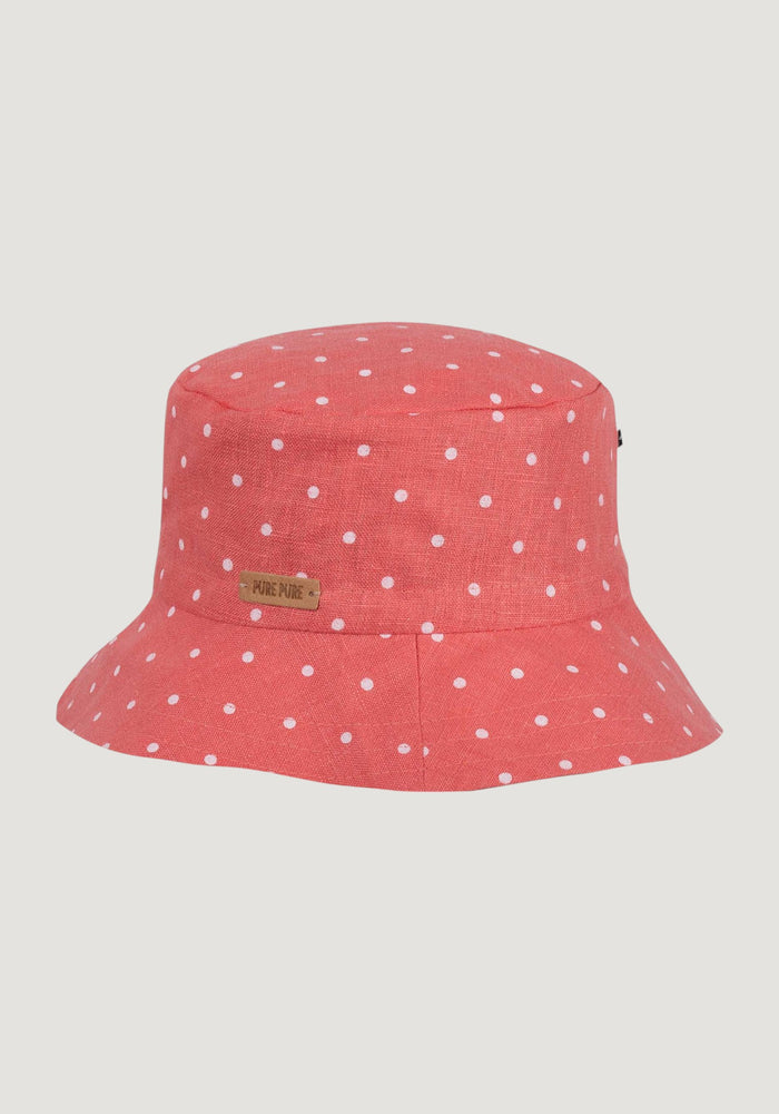 Pălărie din in - Coral White Defaut Title