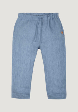 Pantaloni din in - Blue Defaut Title