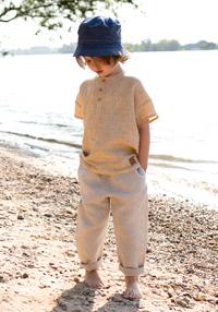 Pantaloni din in - Natur Pure Pure HipHip.ro