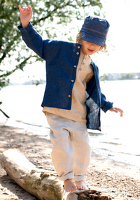 Pantaloni din in - Natur Pure Pure HipHip.ro