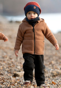 Pantaloni din lână fiartă reciclată - Anthracite Pure Pure HipHip.ro