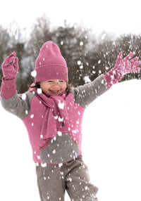 Pantaloni din lână fiartă reciclată - Cashmere Pure Pure HipHip.ro