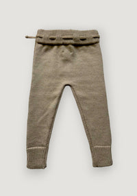 Pantaloni din lână merinos - Noah Bej Oona HipHip.ro