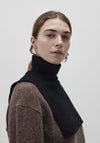Pieptar din lână merinos - Knit Black