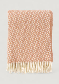 Pled din lână - Lovik Apricot