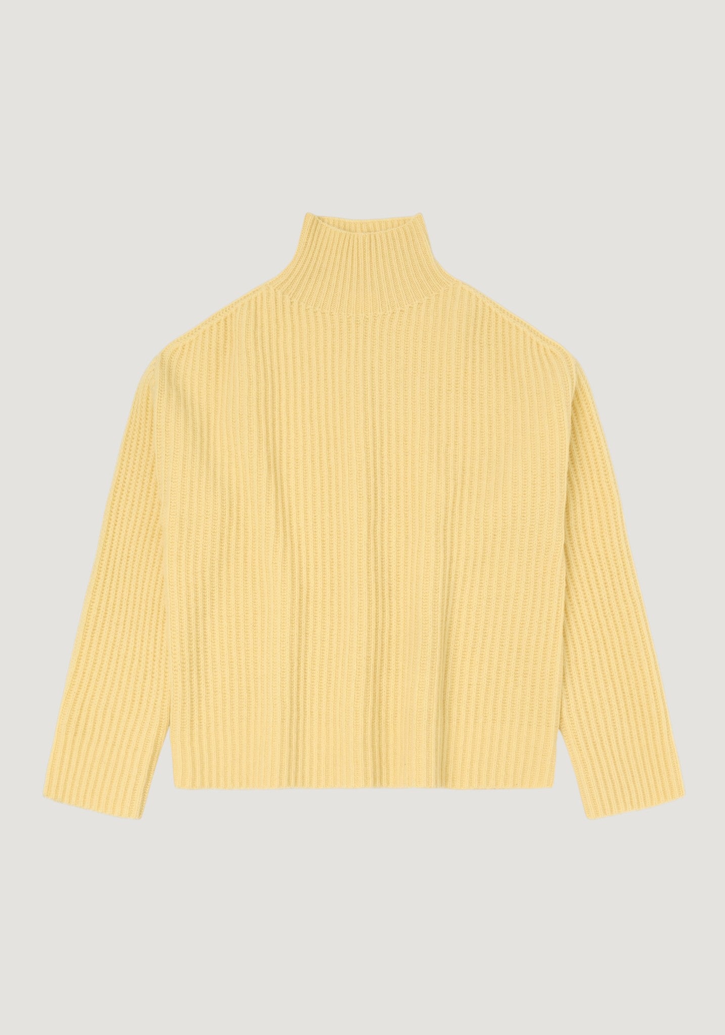 Pulover din lână - Rib Wheat