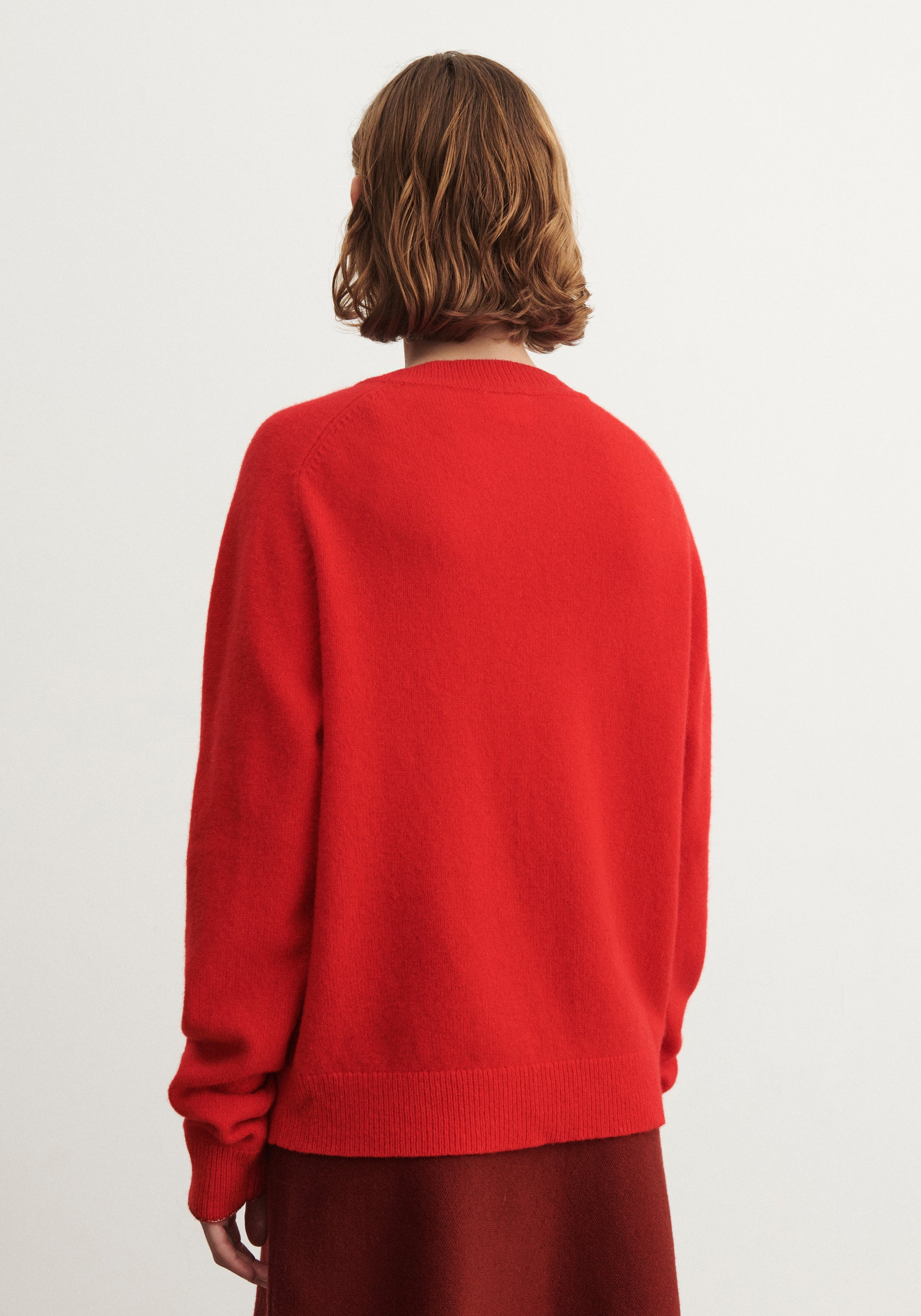 Pulover din lână - Signal Red
