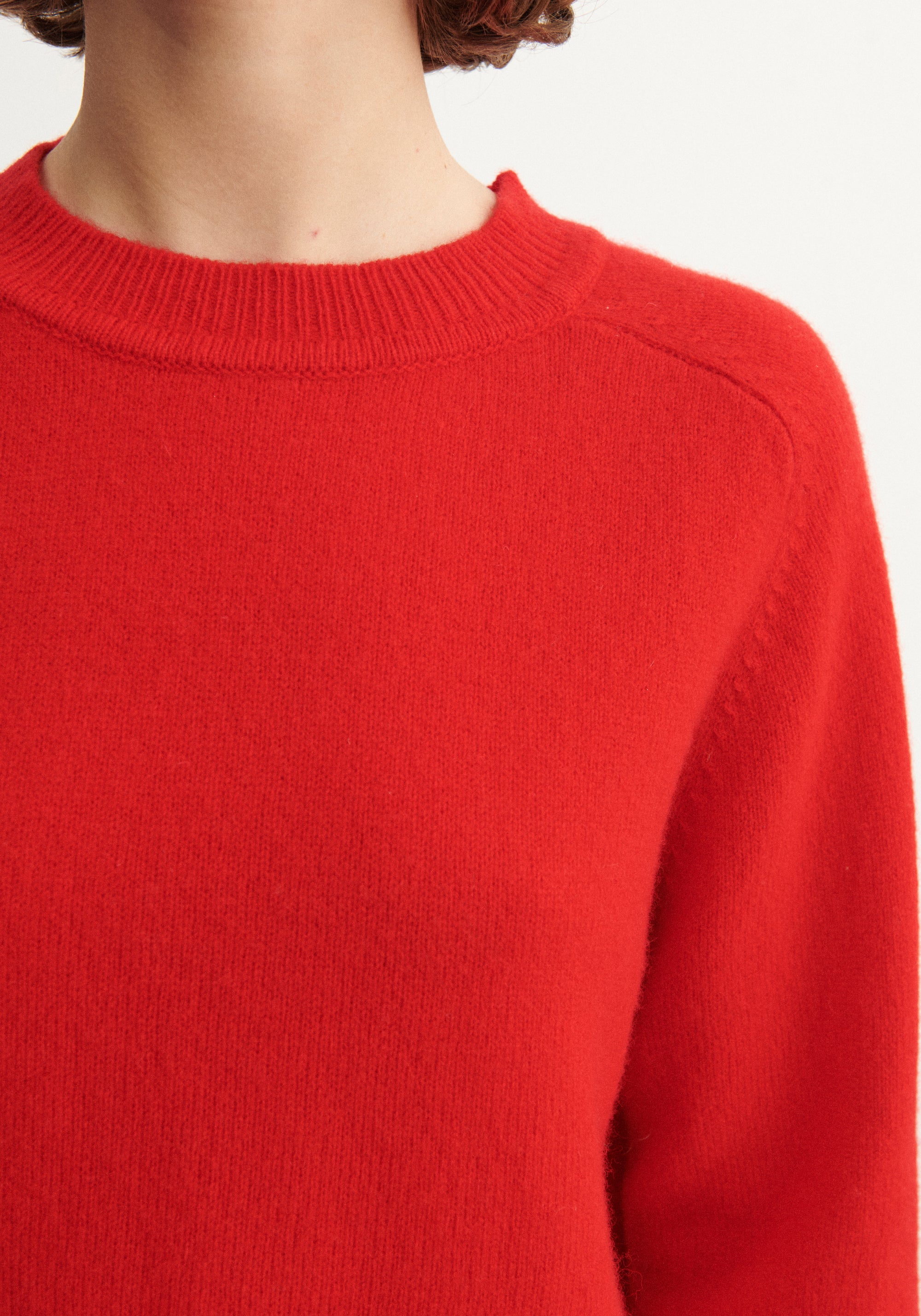 Pulover din lână - Signal Red