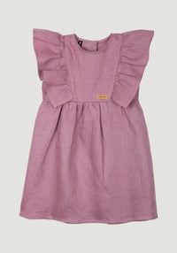 Rochie din in - Mauve Defaut Title