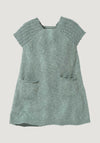 Rochie tricotată din bumbac și in - Jade