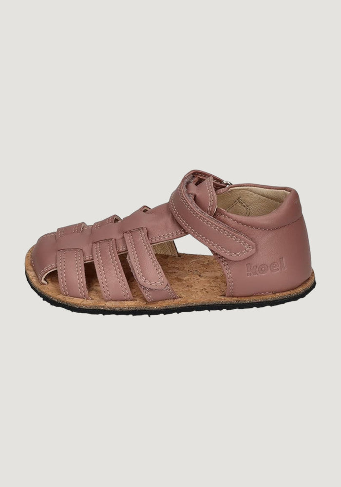 Sandale Barefoot din piele - Arin Old Pink Koel HipHip.ro