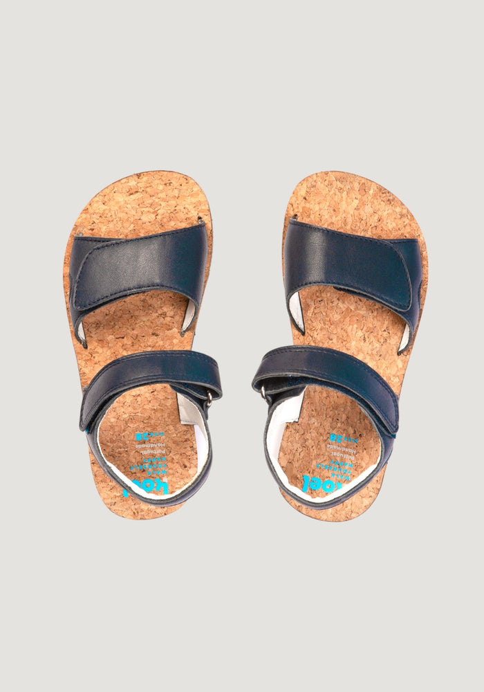 Sandale Barefoot din piele - Ashley Blue Koel HipHip.ro