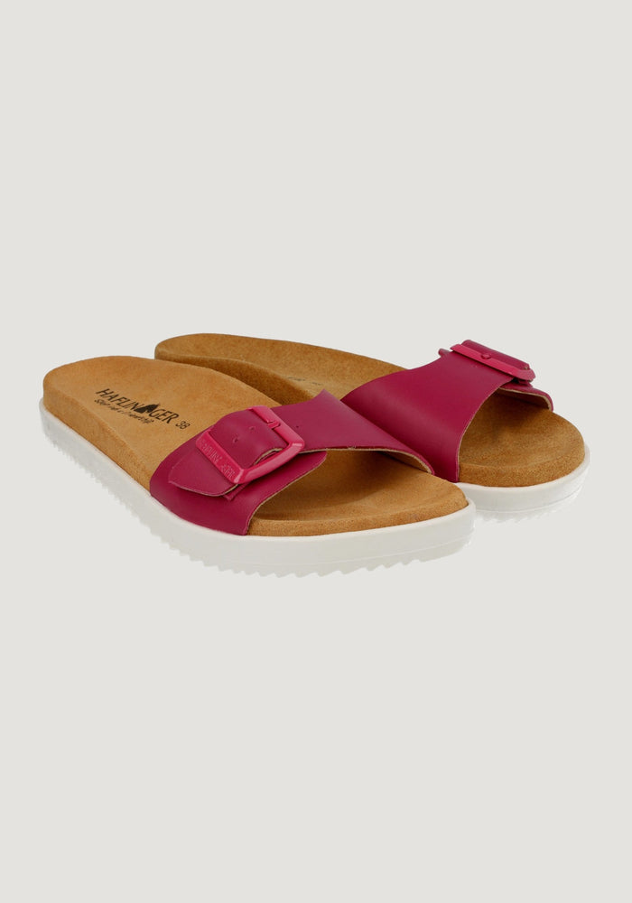 Sandale femei piele - Korfu Pink Haflinger HipHip.ro