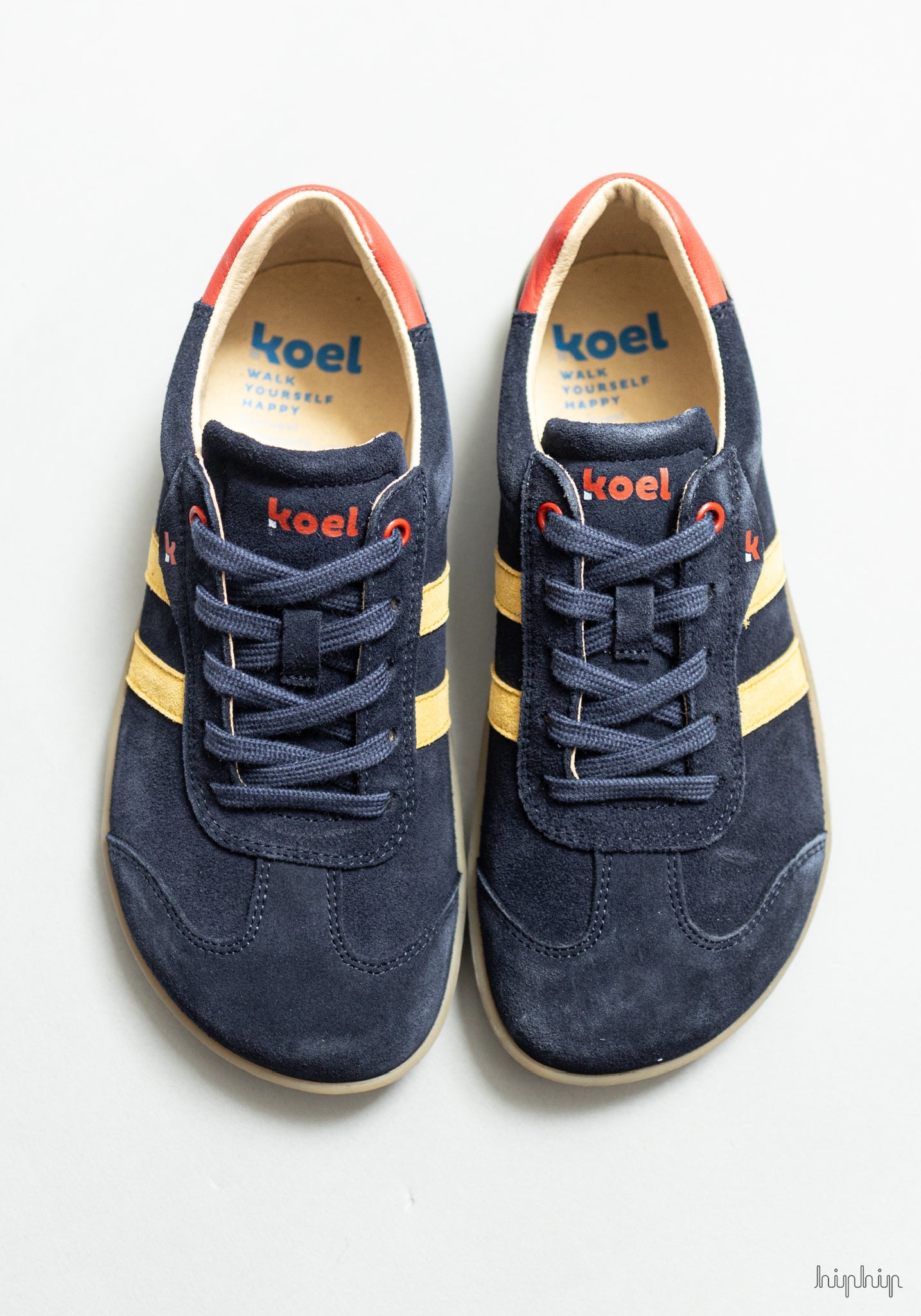 Sneakers Barefoot adulți din piele - Ila Blue Koel HipHip.ro