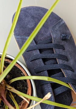 Sneakers Barefoot adulți din piele - Izzie Navy Koel HipHip.ro