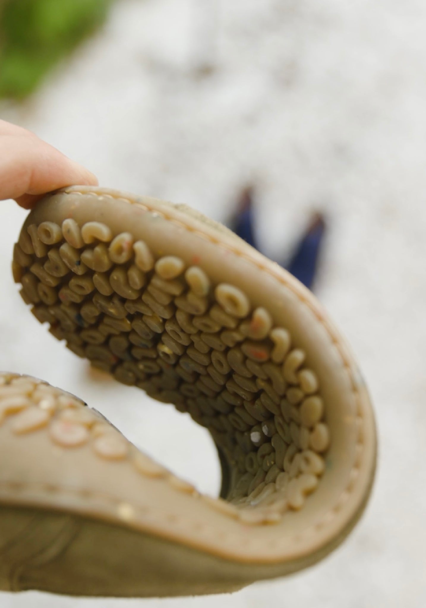 Sneakers Barefoot adulți din piele - Izzie Navy Koel HipHip.ro