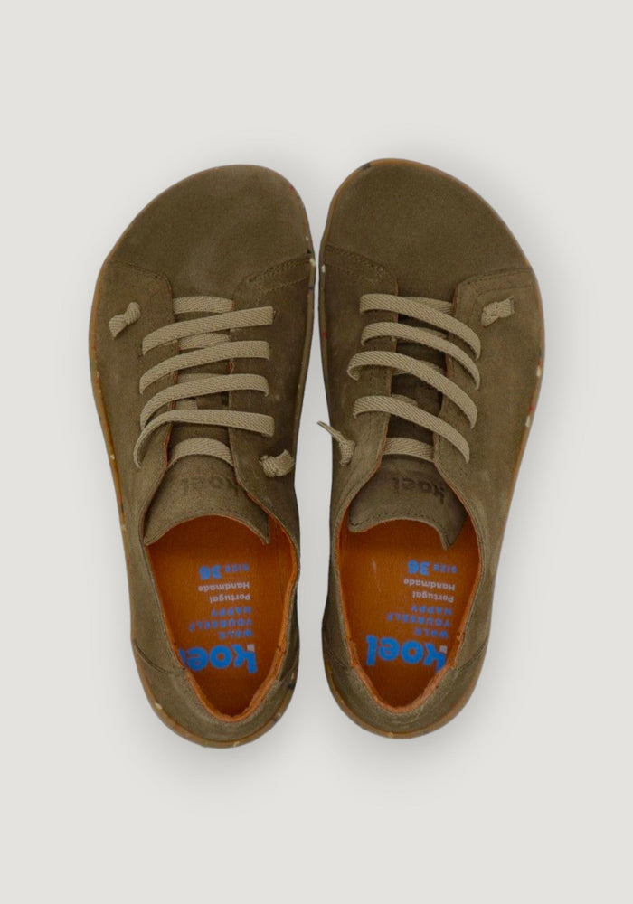 Sneakers Barefoot adulți din piele - Izzie Olive Koel HipHip.ro