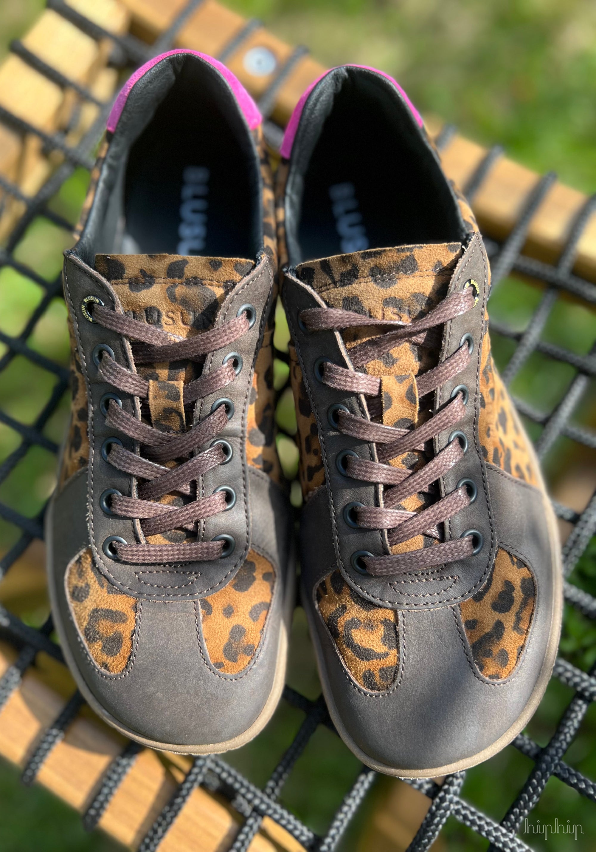 Sneakers Barefoot femei din piele - Leo