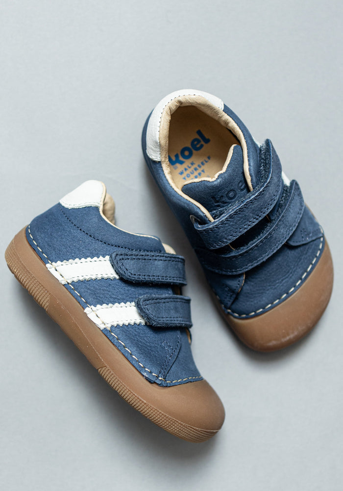 Sneakers Barefoot First Step din piele - Archie Jeans Koel HipHip.ro
