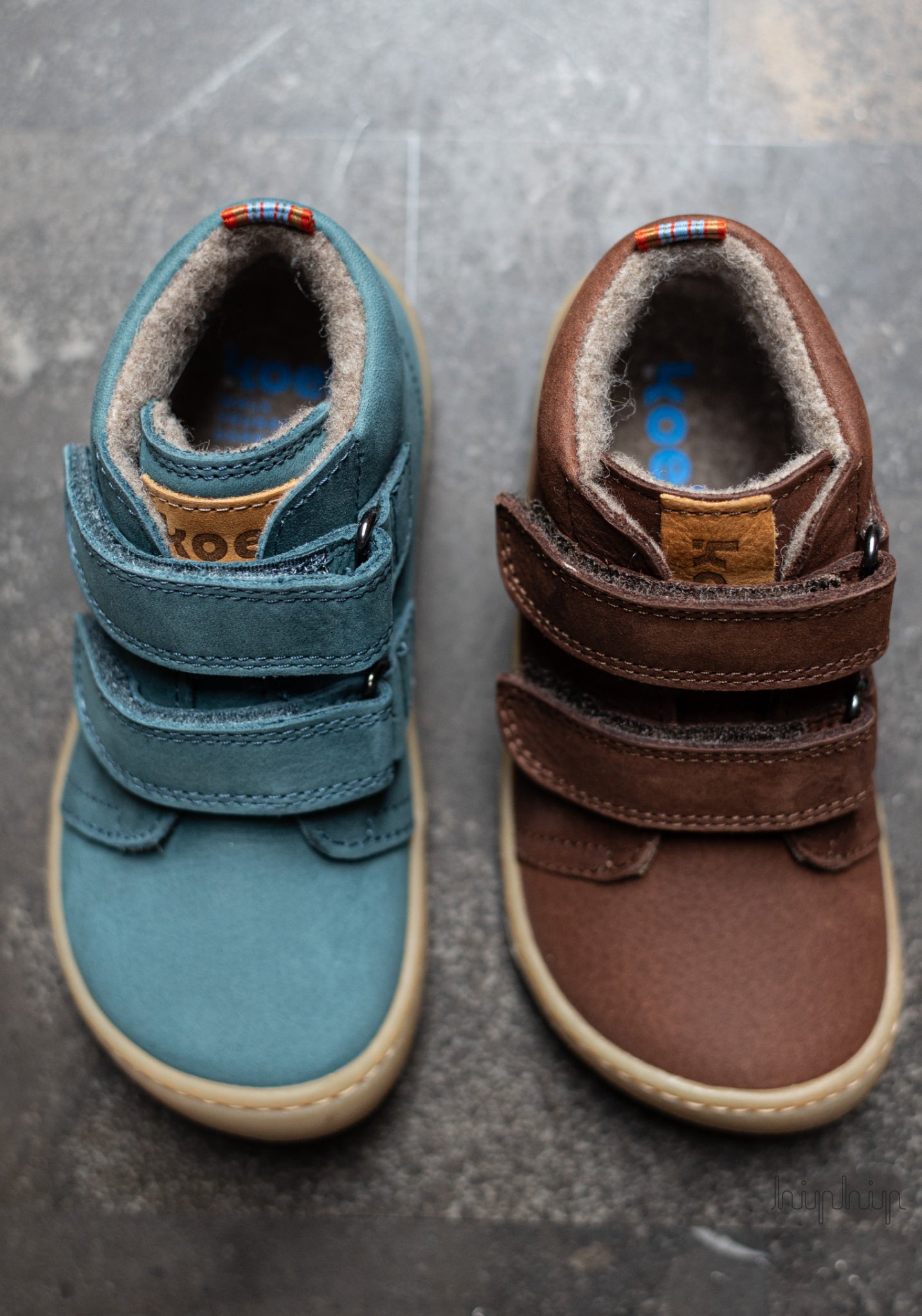 Sneakers Barefoot îmblăniți - Don Hydro Turquoise Koel HipHip.ro